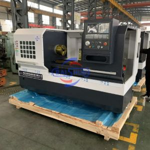 Heavy Cutting Metal High Precision Flat Bed CNC Lathe Machine Horizontal