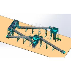 China Factory price potash fertilizer roller press granulate production line machine for sale on sale