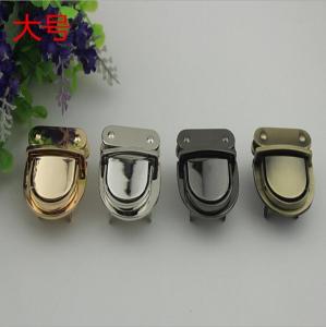 China 2018 New style high quality various colors zinc alloy handbag push locks on sale