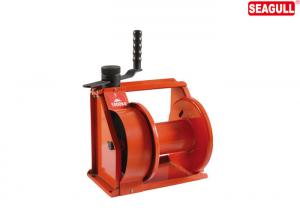  Heavy Duty Hand Lifting Winch For Hoist 250kg , Brake Hand Winch Manufactures