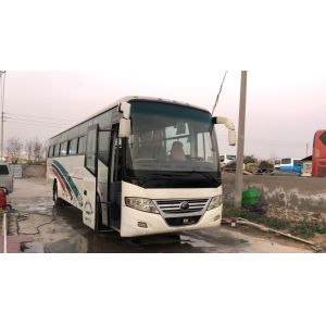 China Second Hand Tourist Bus Front Engine 53 Seats Used Yutong Bus ZK6112D Sliding Window on sale