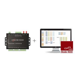  Ethernet GPS Modbus PLC Protocol Gateway with 12 Relay Input and Output and Antenna Manufactures