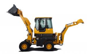 China Agricultural Road Construction Machine 7 Ton WZ40-28 Backhoe Loader 74KW on sale