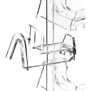 20 Frames Acrylic Rotating Sunglasses Display Stand Eyewear Holder