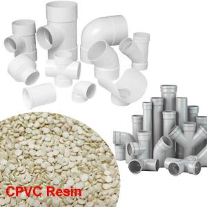  Pipe And Fittings CPVC Resin Chips For Acid Waste Drainage Systems Manufactures