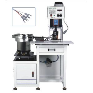  RS-2TS Loose Terminal Crimping Machine With Vibration Feeder Bowl Manufactures