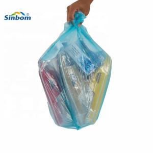 China Custom Printing PE Plastic Bin Liners Garbage Bags for Sustainable Waste Management on sale