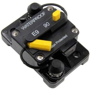 30V 48VDC Waterproof Panel Mounted Automatic Circuit Breaker with Manual Reset