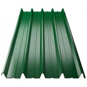 China 0.12-1mm GI Corrugated Roofing Sheet With Aqueous Coating on sale