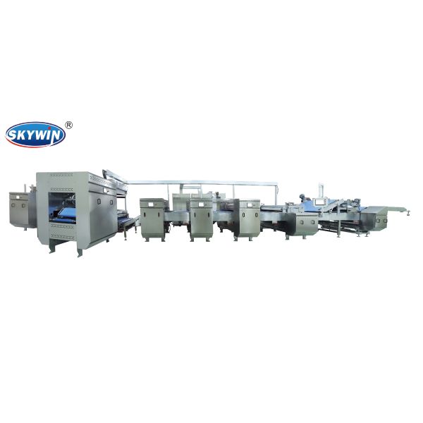 Width 1200mm 800kg/H Bakery Biscuit Making Machine / Biscuit Production Machine