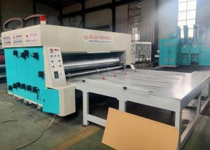 Chain Feed Corrugated Box Printing Machine 2 Color Slotter Die Cutter Manufactures