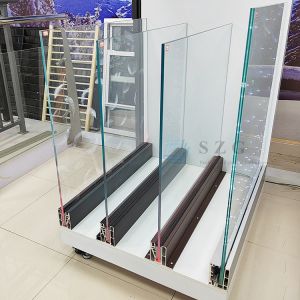 China Frameless Glass Balustrade with 12mm Tempered Glass and Aluminum U Channel for Residential and Commercial Buildings on sale