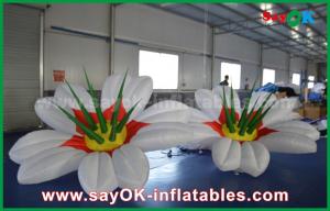 China 190T Nylon Color Changeable Inflatable Flower Lighting Decoration For Wedding on sale