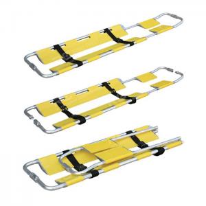  First Aid  Ambulance Aluminium Folding Plastic Scoop Stretcher Manufactures