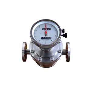 China fuel oil flow meter/ oval gear flowmeter with high repeatability made in China on sale
