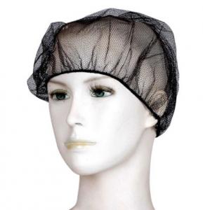 China 100% Nylon Cleanroom Consumables Disposable Mesh Cap Hair Net Cap For Food Service on sale