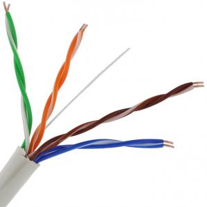  0.5mm-0.51mm FTP STP Data Cable Cat5e UTP 24AWG , Cat5e Data Cable Manufactures