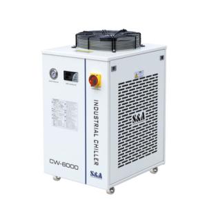 China Online Support CW-6000 Industrial Fiber Laser Water Cooler Chiller Flow Alarm Protection on sale