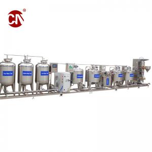 China Semi-Automatic Milk Processing Production Line for Uht Milk Yogurt Ice Cream on sale
