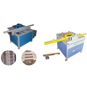 Semi Automatic Double Head Wood Stringer Pallet Notching Machine