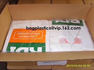  Compost bags Corn Starch Bags Factory Price OK Compost 100% Corn Starch Biodegradable T-Shirt Carry Bags Manufactures