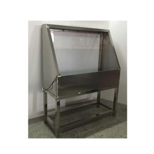  Stainless Steel Washout Booths with LED Backlight and Single-side Bracket Structure Manufactures