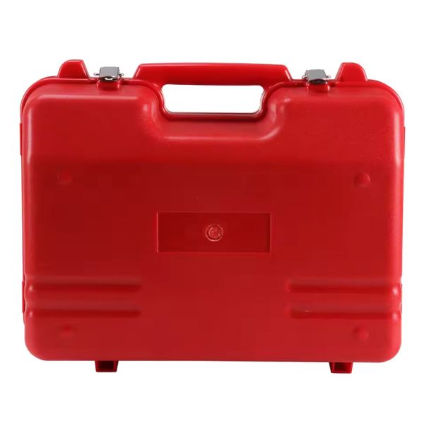 New Red Plastic Hard Case for Surveying Instrument DTM352C/452C Nikon Total Station