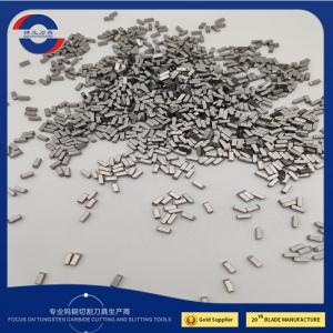 China 5.0X1.5X2.2 Tungsten Carbide Circular Saw Tips tungsten carbide cutting tips Steel Iron Cutting on sale