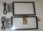 Custom 23.6" Projected Lcd Capacitive Touchscreen Panel , 25ppi Resolution
