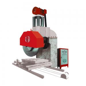  Single Arm Multi-blade Stone Cutting Machine for Granite Block in Red Stone Machinery Manufactures