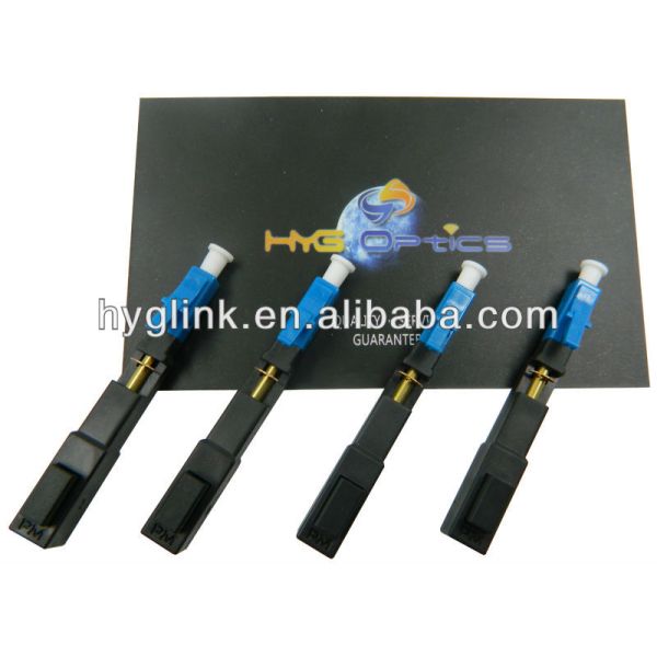 Fiber optic LC/UPC fast connector