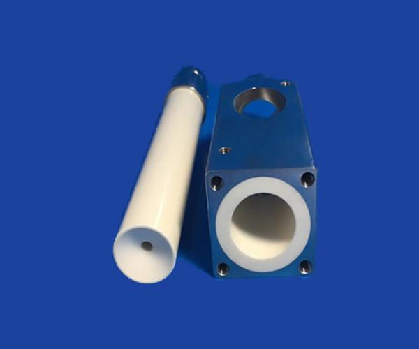 Quality Technical Machining Ceramic Parts Zirconia Alumina Ceramic Piston / Cylinder Pump for sale