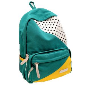  ECO Friendly Green Pretty Outdoor Sports Backpack Canvas Back Pack Personalized Manufactures