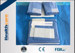 China SMMS Custom Surgical Packs Medical Angiography Pack With EO Gas Sterile on sale