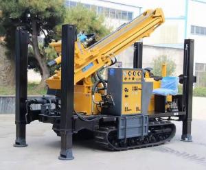 China Borehole Pneumatic Portable Water Well Drilling Rig 3.8 - 12 ton on sale