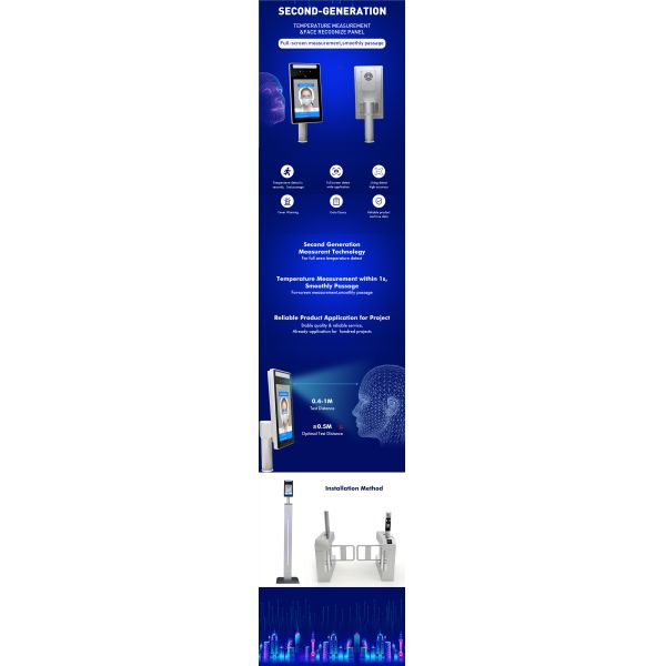 XP2020 Face Recognition Temperature Thermometer