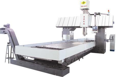 Quality Bridge Type Large Duty Gantry CNC Machine For Rgear / Engineer Machinery XQM-6080 for sale