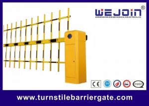 China Alloy Motor Traffic Barrier Gate Auto Reverse Parking Lot RS485 COM on sale