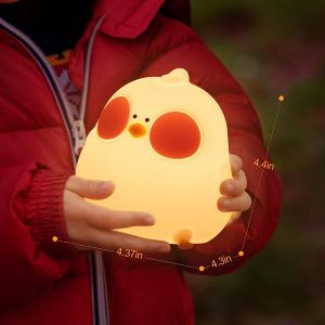  Silicone Lamps With Touch Sensor And Remote Control -Portable Color Changing Glow Soft Cute Baby Infant Toddler Gift Manufactures
