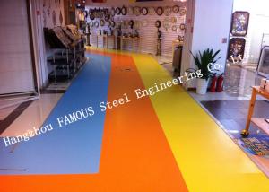  Heterogenous Equivalent Outdoors Vinyl Laminate Flooring Roll Sports Flooring PVC Plastic Composite Material Manufactures