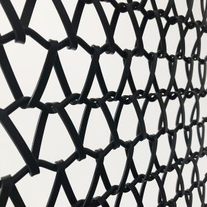 Corrosion Resistant Spiral Wire Mesh Square Opening For Heavy Duty Screening