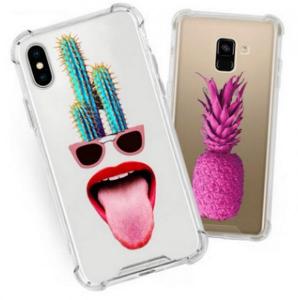  Shockproof TPU Acrylic Mobile Protector Cover Case With Painting Manufactures