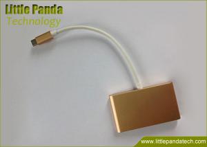  2016 Gold Plated 4 Ports Ethernet Hub USB 3.1 Type C Hub 4 Ports USB Hub Manufactures