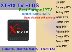 China Xtrix tv Plus APK watch UK,DE,Italia,France,Greece Turkey,CyprusRussia Channels support 7 Days Catch up free test 3days on sale
