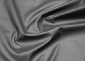 Windbreaker Synthetic Leather Fabric , Eco - Friendly PU Artificial Leather