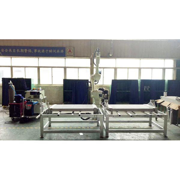 Automatic Aluminum Fin-and-tube Heat Exchanger Robotics Welding Machine