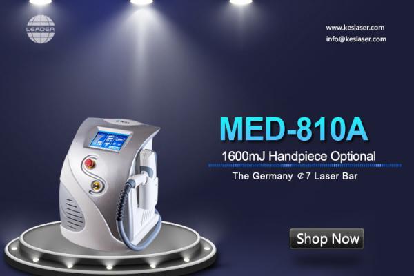 Quality OPT Portable 1064nm 532nm Q Switch Nd Yag Laser Tattoo Removal Machine for sale