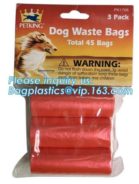 Smart pet dog shit picker outdoor poop waste bag, pet dog poop bag dog waste bag with dispenser gift packing set, bageas