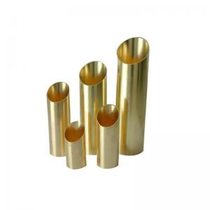 China H59 H62  Thin Wall Brass Tubing Small Brass Tubing Copper T2 C27400 C27450 on sale