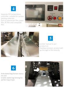  Automatic horizontal plastic film bags heat sealing machine continuous band sealer machine Manufactures